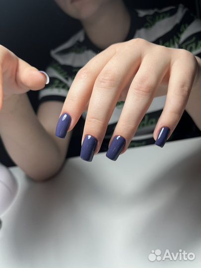 Коррекция наращённых ногтей