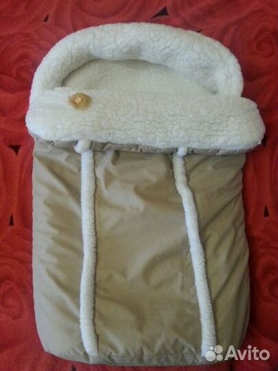 Зимний конверт в коляску
