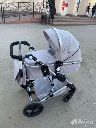 Коляска 2 в 1 luxmom