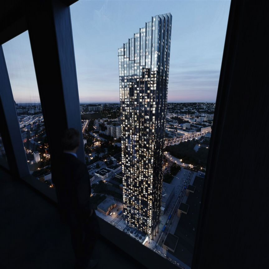 2-к. квартира, 73,7 м², 18/85 эт.