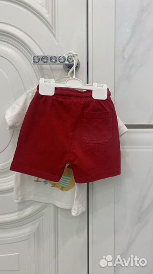 Футболка и шорты (костюм) 86-92 см