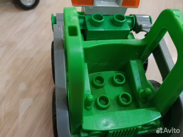 Lego duplo мусоровоз/трактор/уборочная машина