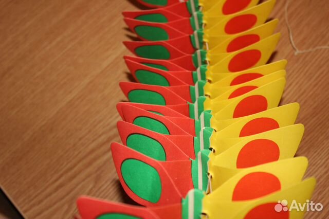 Гирлянда бумажная СССР (Москва)