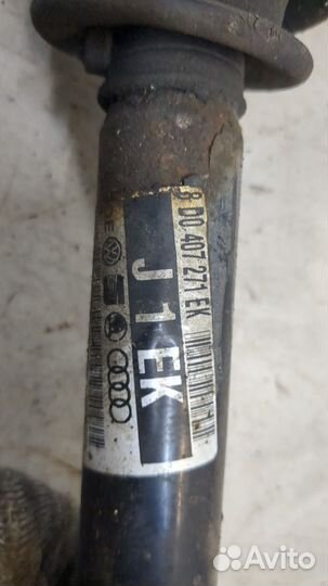 Полуось левая передняя Volkswagen Passat 5, 2004