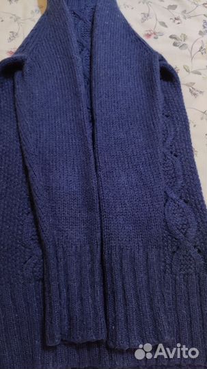 Свитер шерстяной теплый