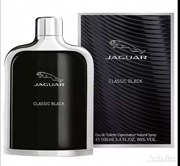 Туалетная вода jaguar оригинал 100мл новая