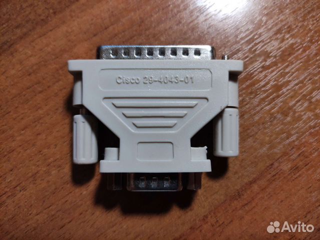 Адаптер cisco 29-4043-01 DB25-MDB9M