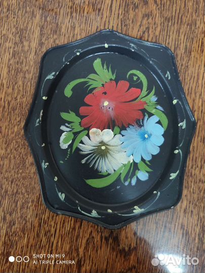 Поднос металлический СССР