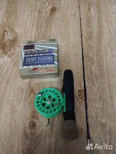 Зимняя удочка с катушкой