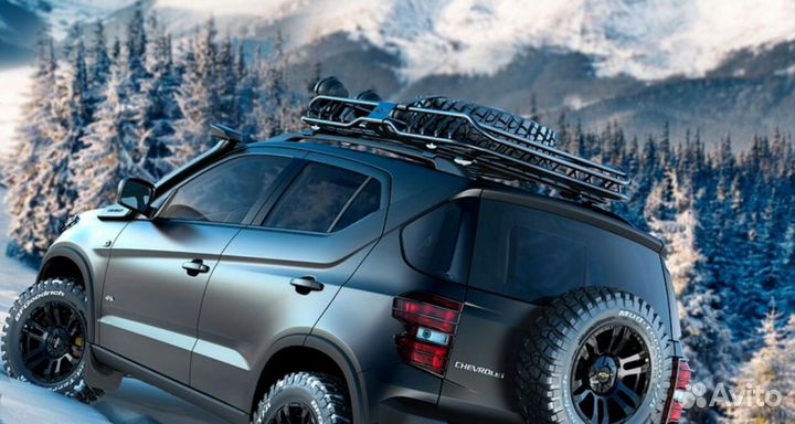 Экспедиционный багажник на Chevrolet Niva