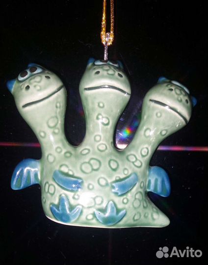 Елочная игрушка змей горыныч