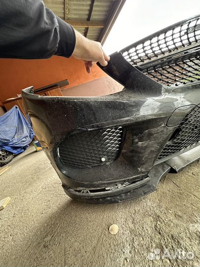 Передний бампер мерседес GLE coope