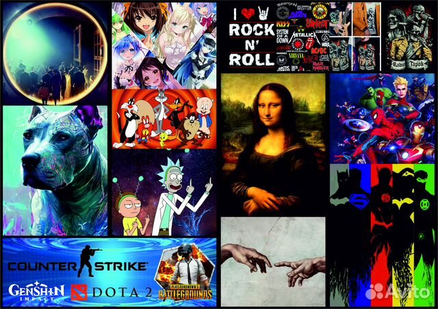 Печать на футболке в Москве | Услуги | Авито