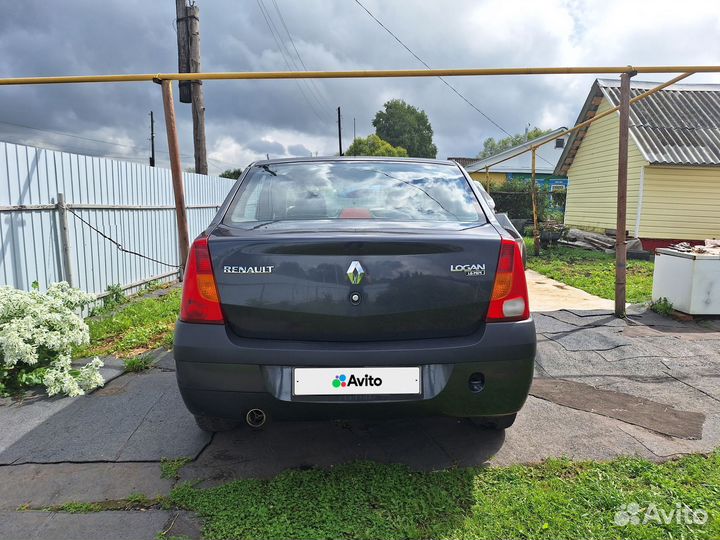 Renault Logan 1.6 МТ, 2007, 188 000 км