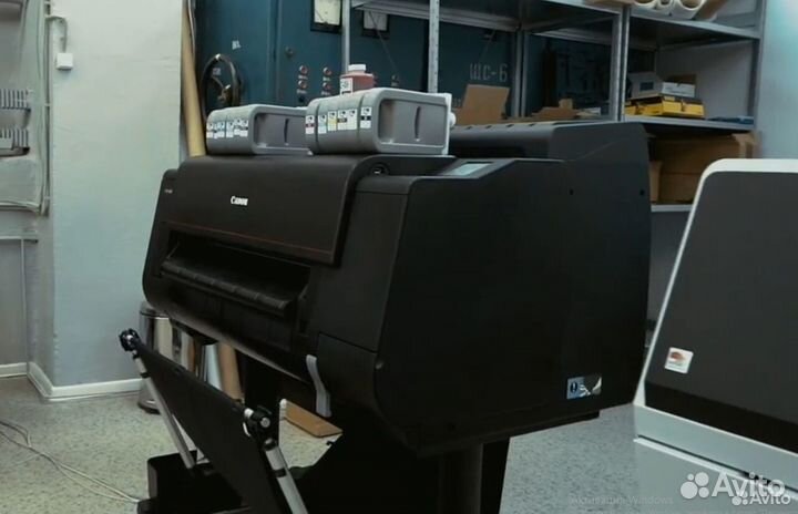 Печатный станок для холстов, плёнок, банера, бумаг