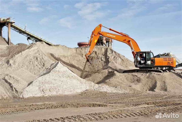 Песок намывной