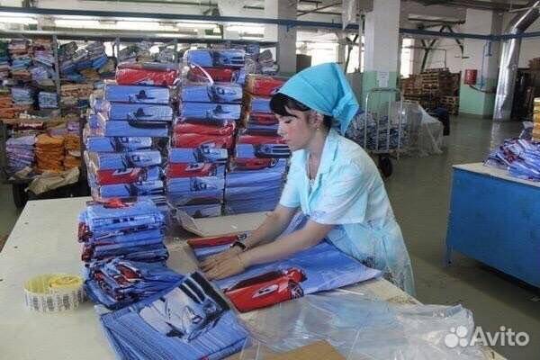 Требуется упаковщица в швейный цех
