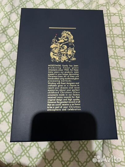 Елочные игрушки komozja Викторианская пара в санях