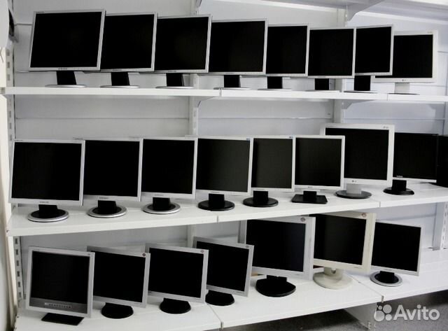 Мониторы разных производителей с гарантией