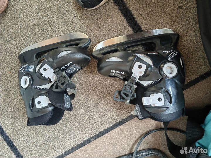 Коньки детские раздвижные 26-28