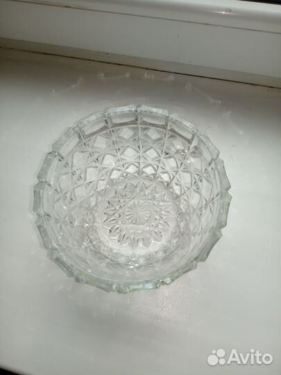 Салатник глубокий хрусталь СССР