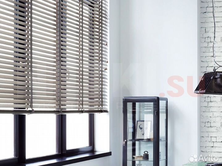 Горизонтальные деревянные жалюзи 60*160