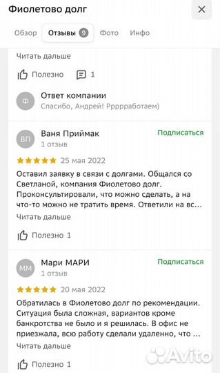 Банкротство физических лиц / списание долгов