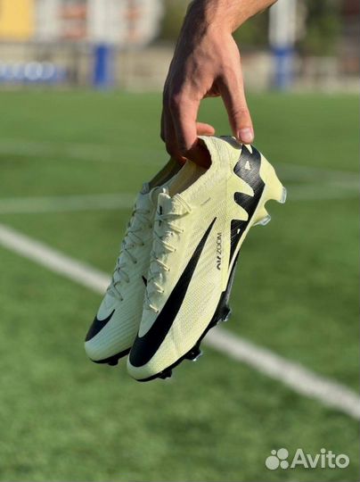 Бутсы Nike Mercurial Желтые