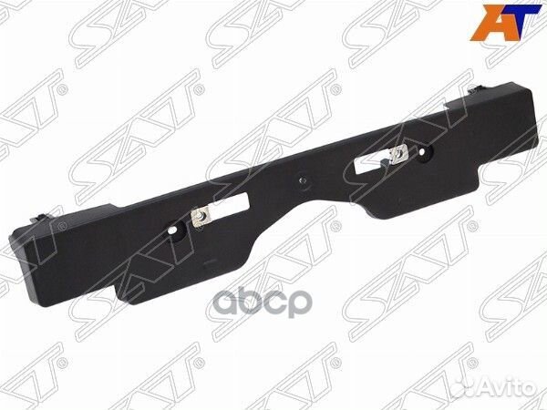 Накладка под номерной знак toyota land cruiser