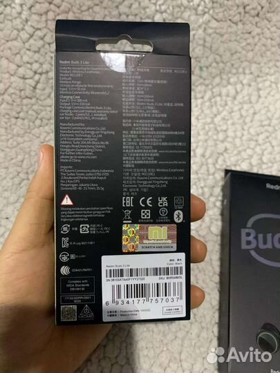 Беспроводные наушники Redmi buds 3 lite