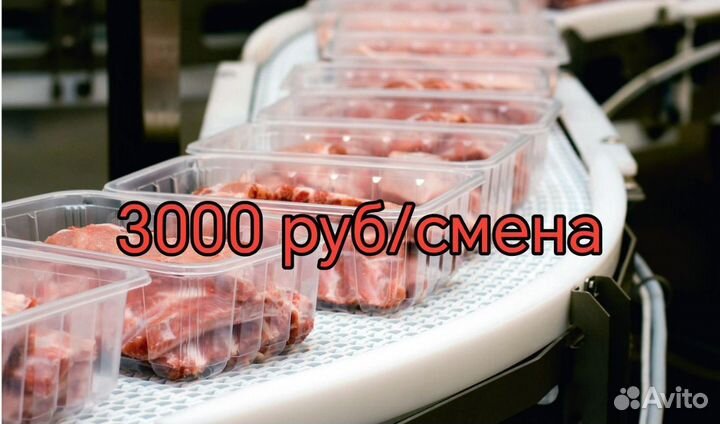 Вахта упаковщик на мясокомбинат /жилье и питание