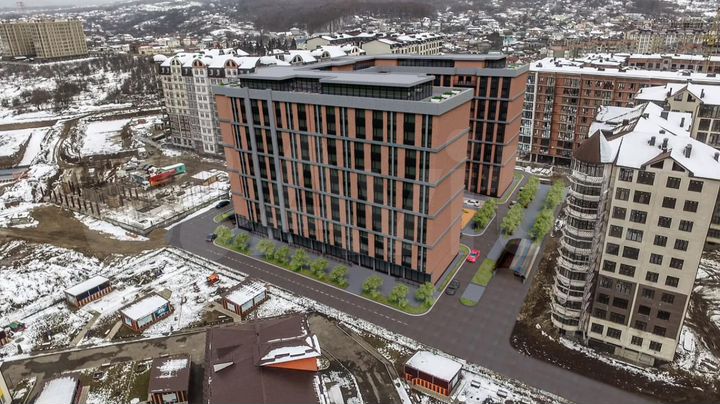 2-к. квартира, 74,6 м², 9/12 эт.