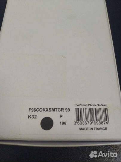 Чехол на iPhone xs max оригинал