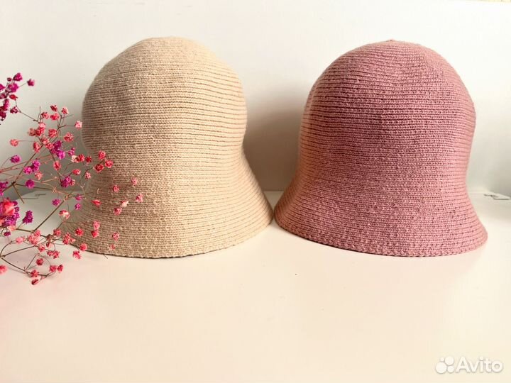 Вязаная шляпа клош lawine панама