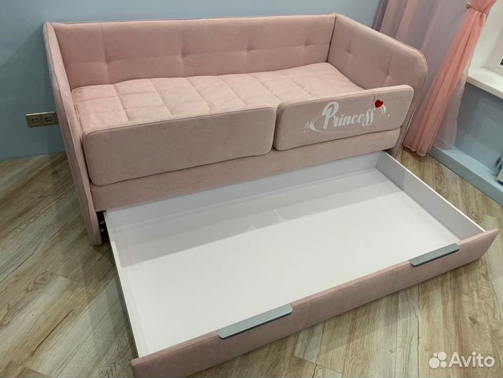 Мягкая Детская Кровать бондо П образная