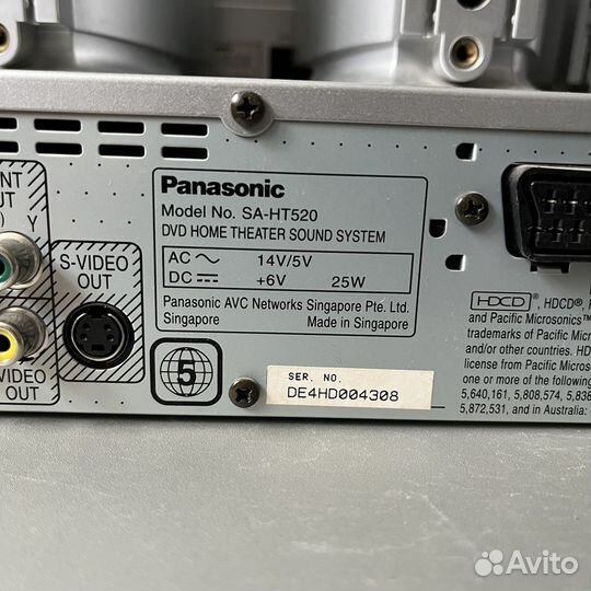 Домашний кинотеатр panasonic