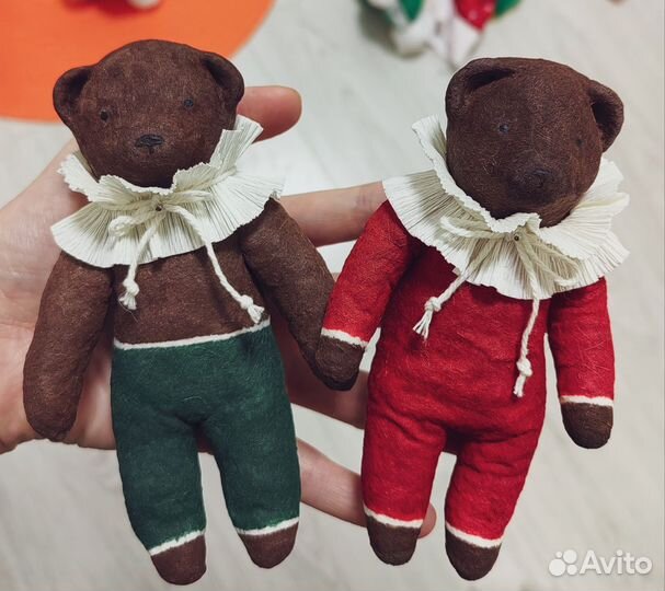 Ватные игрушки