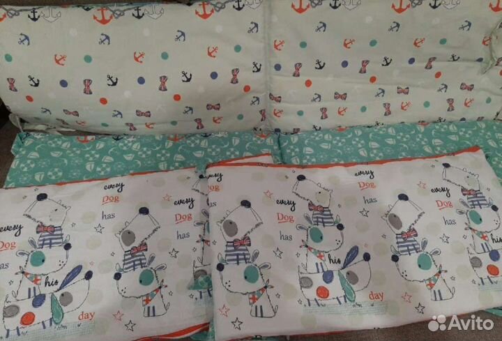 Бортики для кроватки