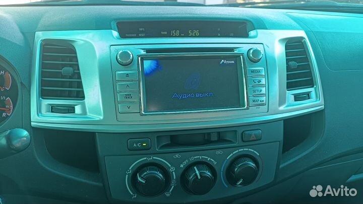 Штатная магнитола Hilux 2012 г