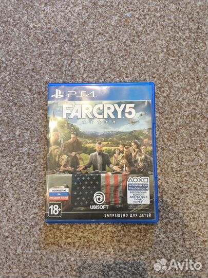 Диск Far Cry 5 для PS4/5