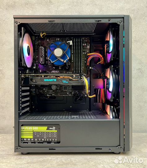 Игровой Ryzen 3500x / RX 580 / DDR4 16Gb / SSD 512