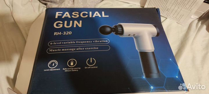 Перкуссионный массажер Fascial gun