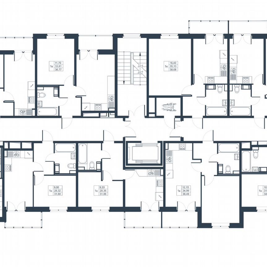 1-к. квартира, 29 м², 6/8 эт.