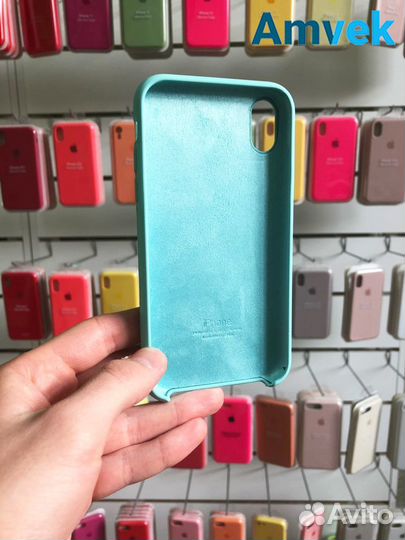 Чехол на iPhone XR (Бирюзовый)