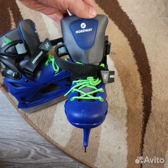 Коньки детские раздвижные