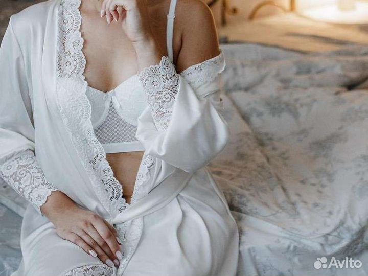 Пеньюар белый ддя свадьбы