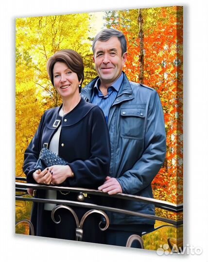 Печать картин, портретов по фото