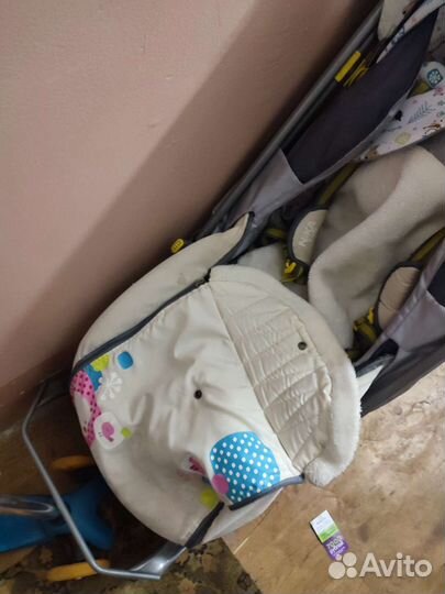 Детские санки коляска