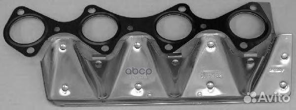 Прокладка выпускного коллектора металлическая 2