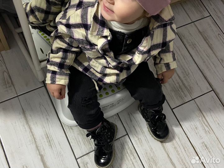 Ботинки для девочки 22 размер